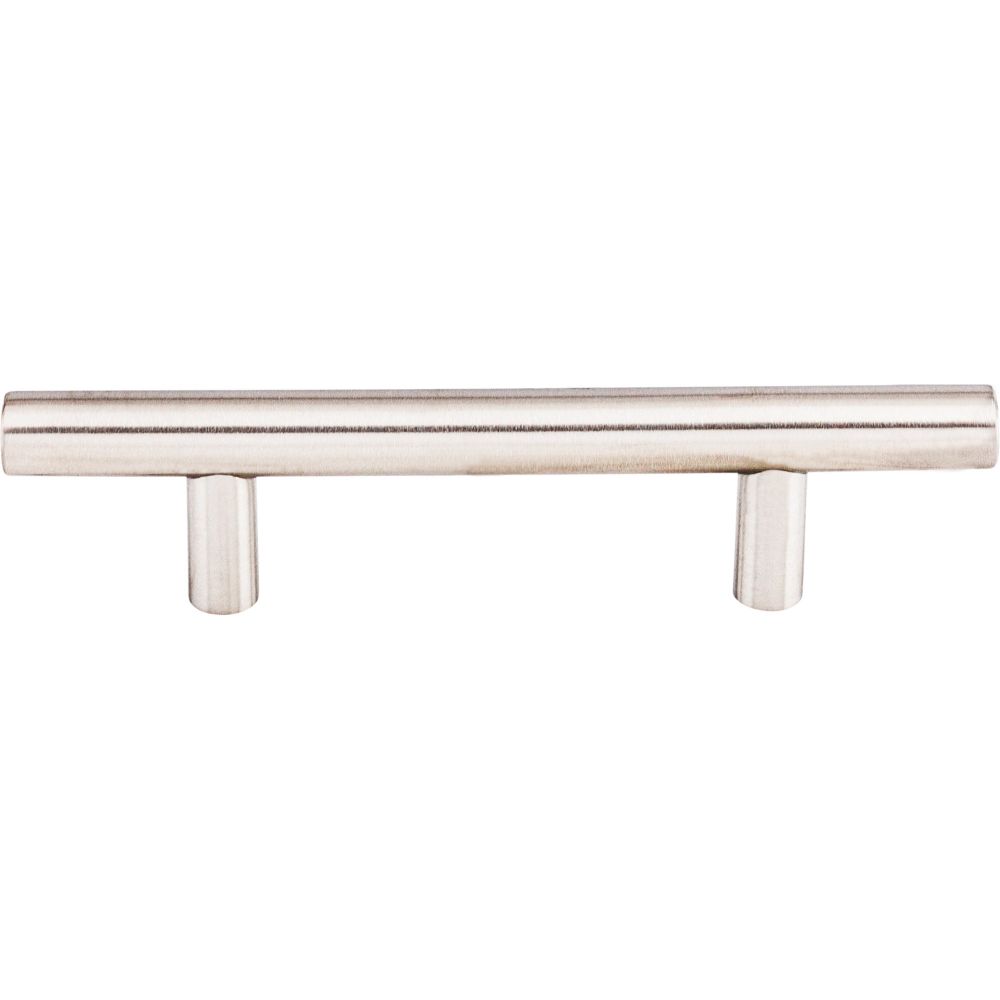 Top Knobs SSH1 Hollow Bar Pull 3" (c-c) - Brushed Stainless Steel