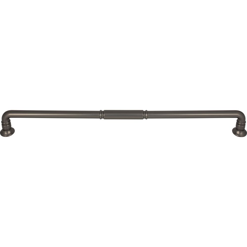 Top Knobs TK1009AG Grace Kent Appliance Pull 18 Inch - Ash Gray