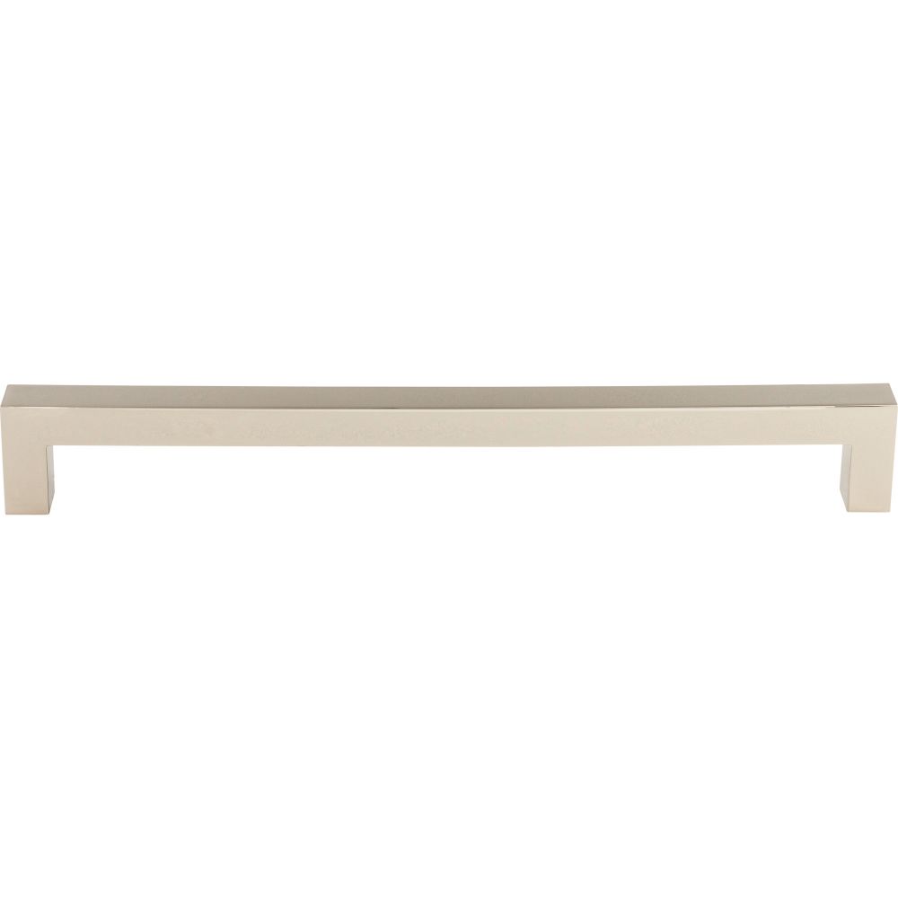 Top Knobs TK164PN Square Appliance Pull 12" (c-c) - Polished Nickel