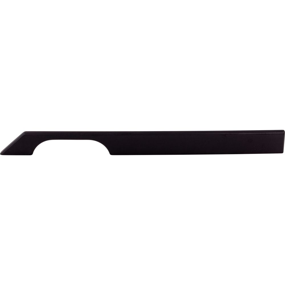 Top Knobs TK16BLK Tapered Bar Pull 12" (c-c) - Flat Black