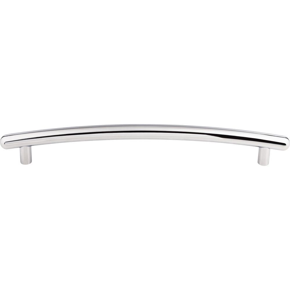Top Knobs TK170PC Curved Appliance Pull 12" (c-c) - Polished Chrome