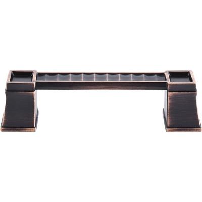 Top Knobs TK187TB Great Wall Pull 4 in. (c-c) - Tuscan Bronze