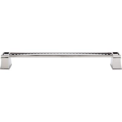 Top Knobs TK189PN Great Wall Appliance Pull 12 in. (c-c) - Polished Nickel