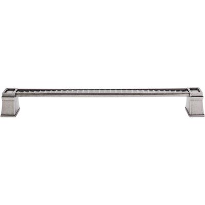 Top Knobs TK189PTA Great Wall Appliance Pull 12 in. (c-c) - Pewter Antique