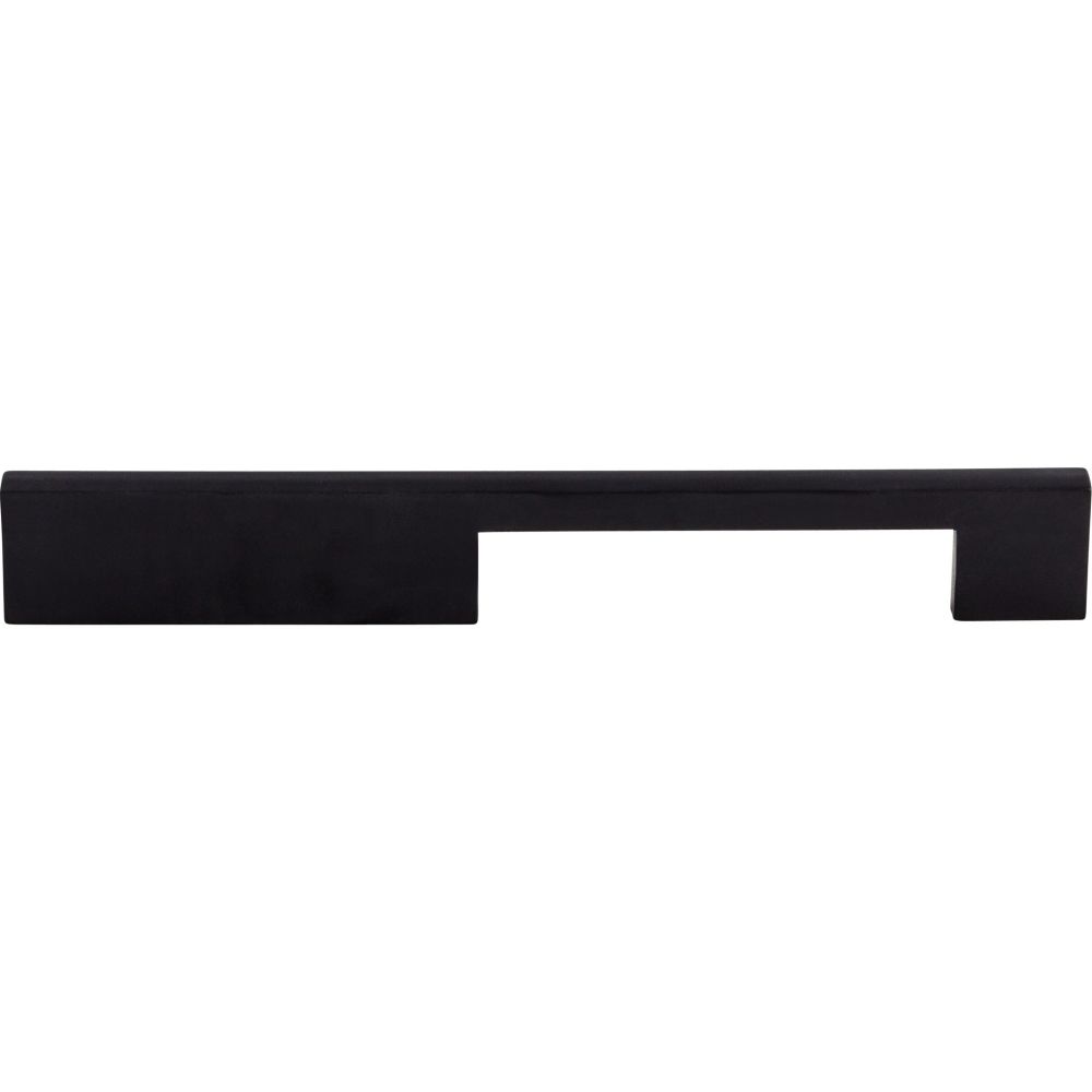 Top Knobs TK24BLK Linear Pull 7" (c-c) - Flat Black