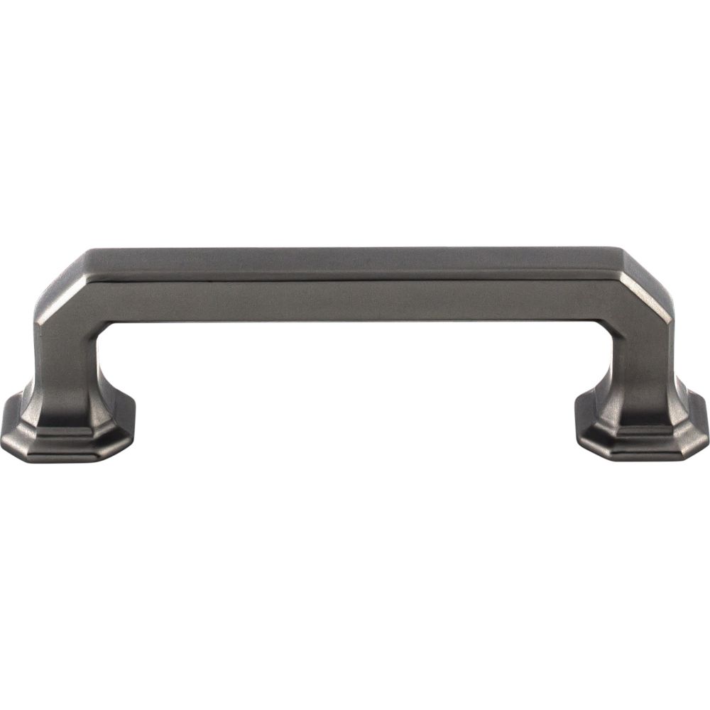 Top Knobs TK287AG Emerald Pull 3 3/4 Inch (c-c) - Ash Gray