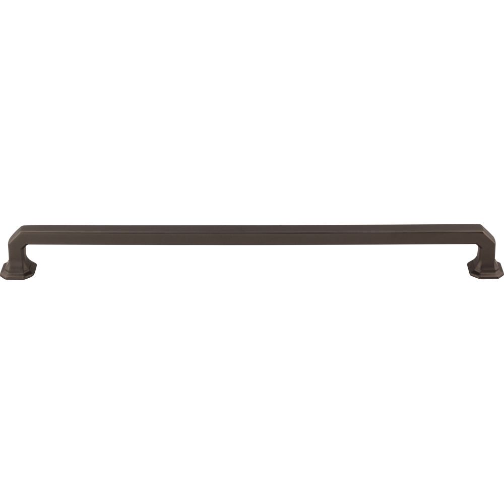 Top Knobs TK292AG Emerald Appliance Pull 12 Inch (c-c) - Ash Gray