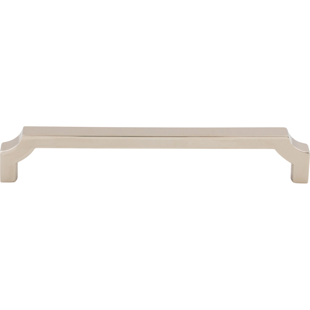 Top Knobs TK3023PN Davenport Pull 6 5/16 Inch - Polished Nickel
