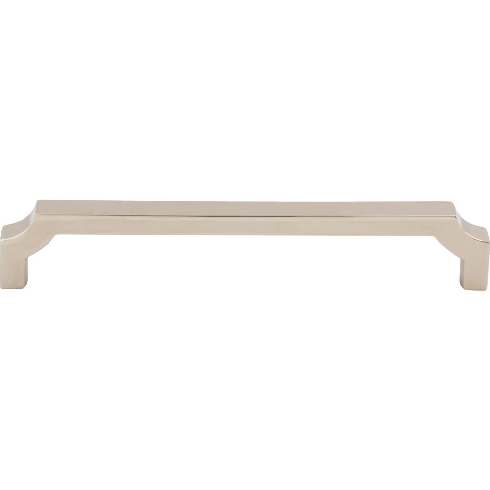 Top Knobs TK3023PN Davenport Pull 6 5/16 Inch - Polished Nickel