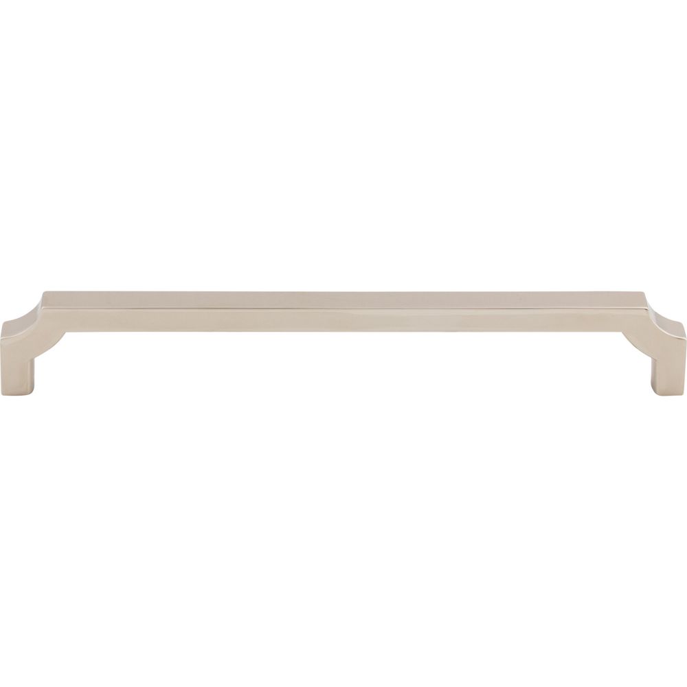 Top Knobs TK3024PN Davenport Pull 7 9/16 Inch - Polished Nickel