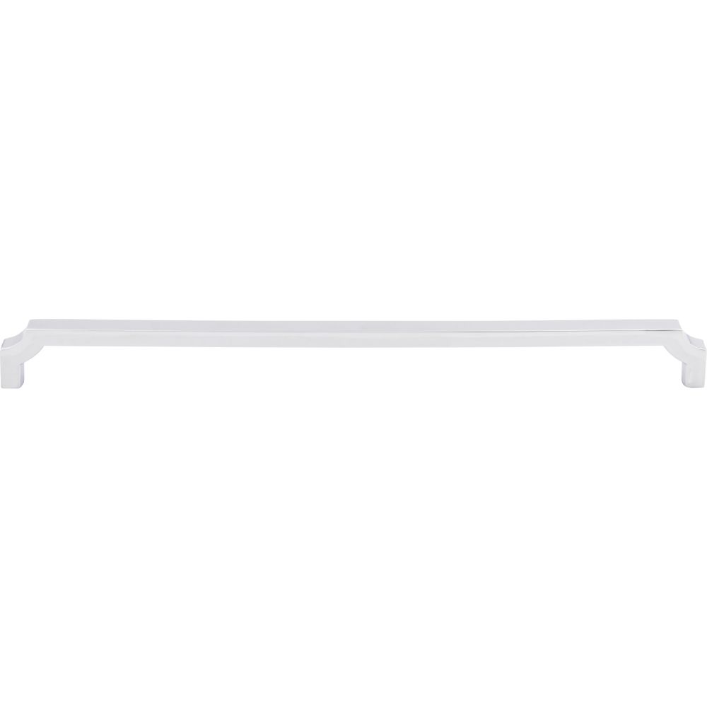 Top Knobs TK3026PC Davenport Pull 12 Inch - Polished Chrome
