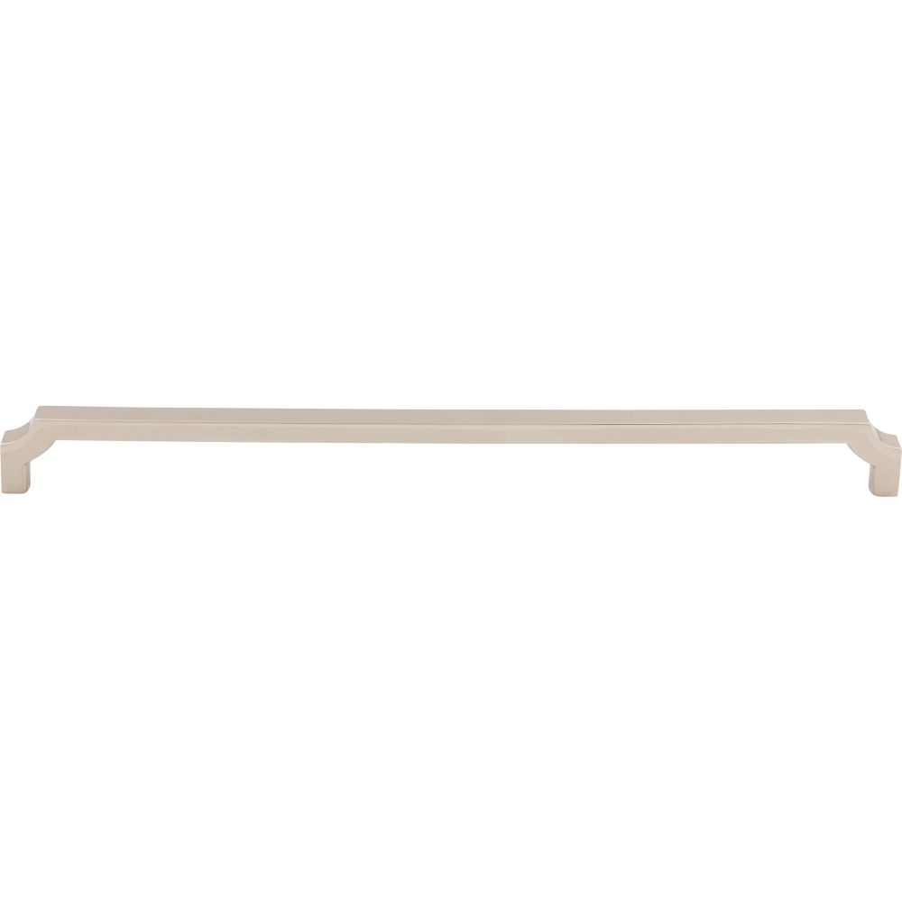 Top Knobs TK3026PN Davenport Pull 12 Inch - Polished Nickel