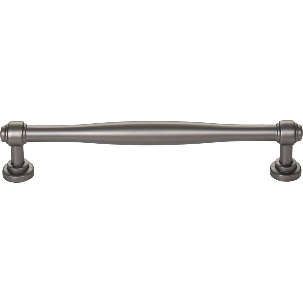 Top Knobs TK3073AG Ulster Pull 6 5/16 Inch (c-c) Ash Gray