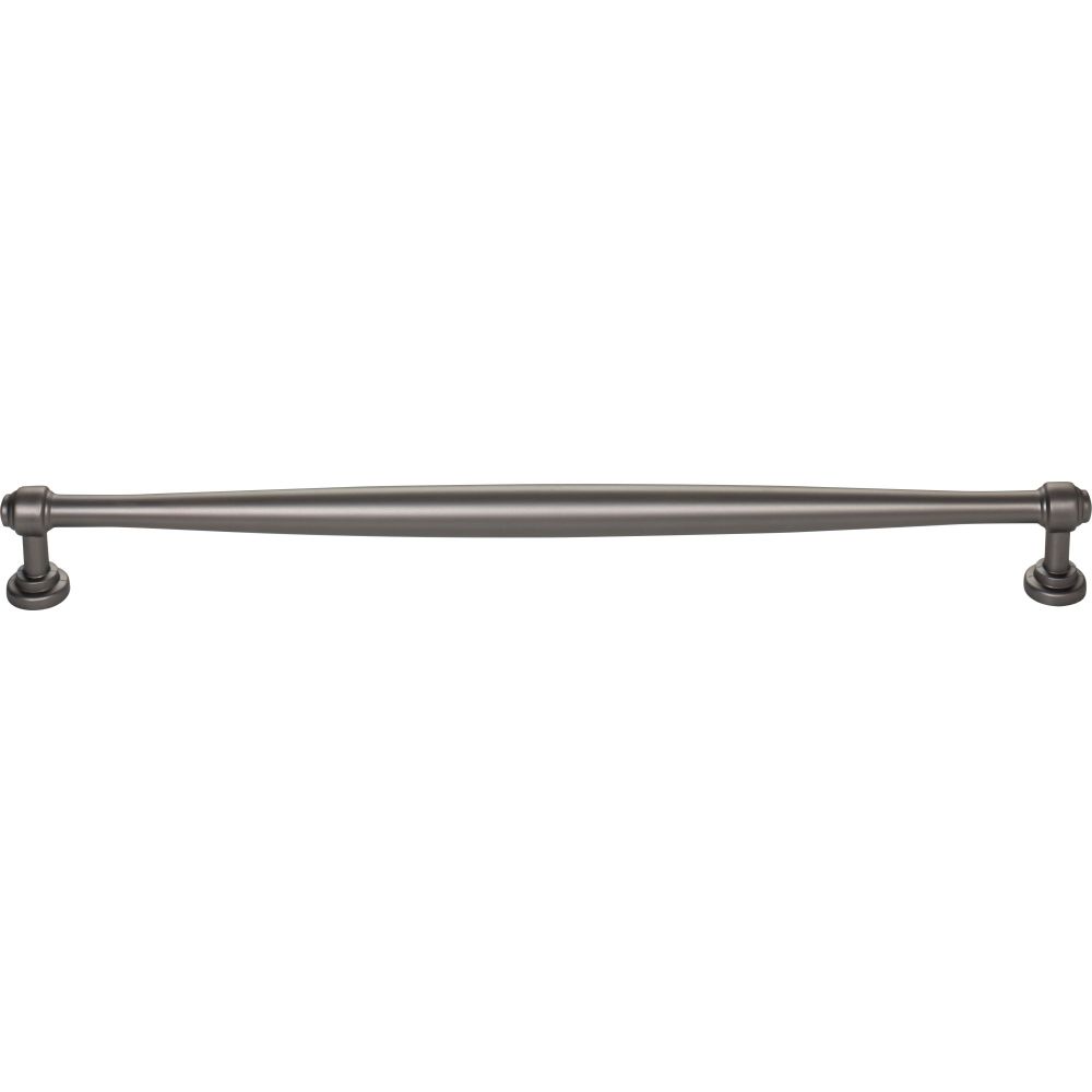 Top Knobs TK3076AG Ulster Pull 12 Inch (c-c) Ash Gray