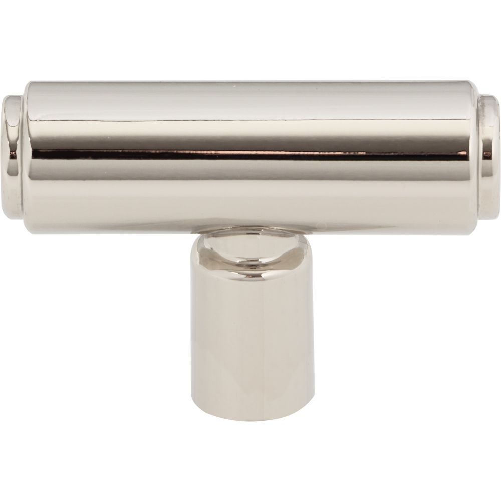 Top Knobs TK3111PN Clarence T-Knob 2 Inch Polished Nickel