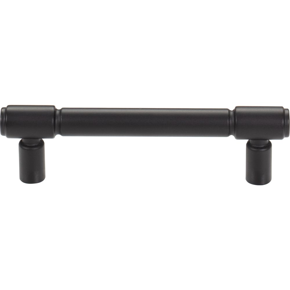 Top Knobs TK3112BLK Clarence Pull 3 3/4 Inch (c-c) Flat Black