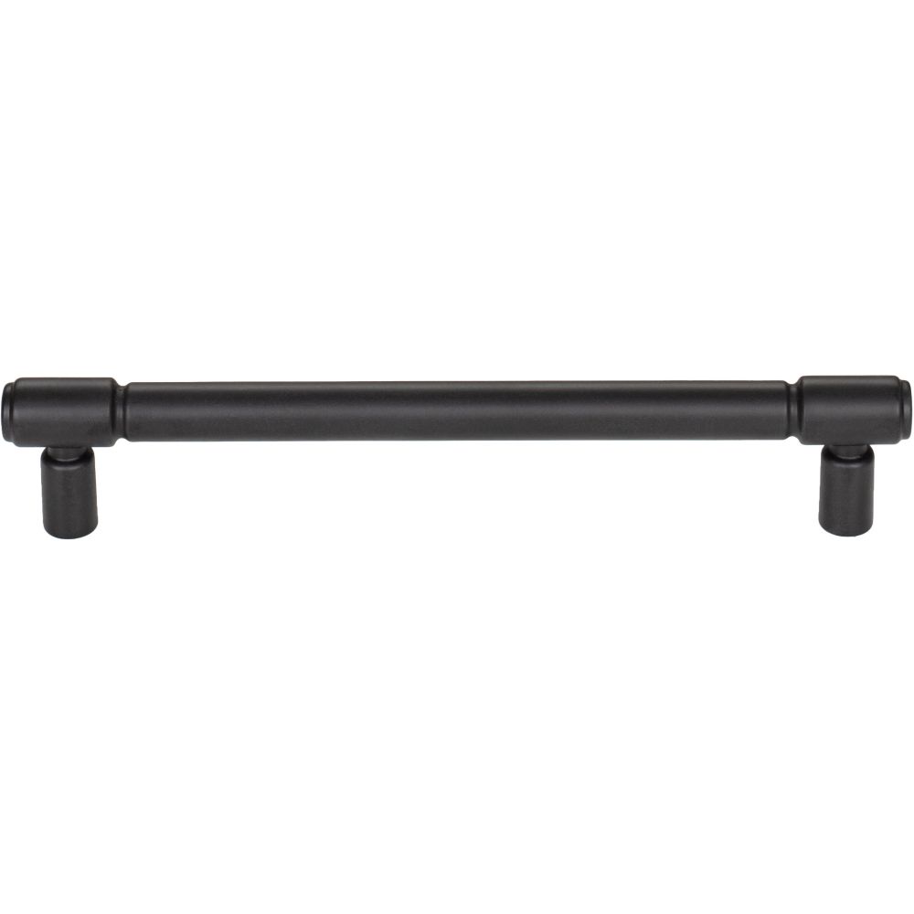 Top Knobs TK3114BLK Clarence Pull 6 5/16 Inch (c-c) Flat Black