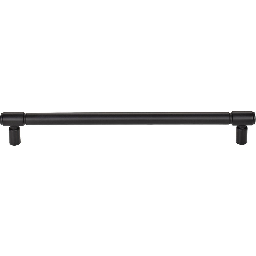 Top Knobs TK3116BLK Clarence Pull 8 13/16 Inch (c-c) Flat Black