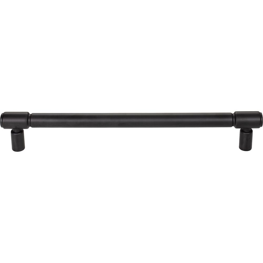 Top Knobs TK3118BLK Clarence Appliance Pull 12 Inch (c-c) Flat Black