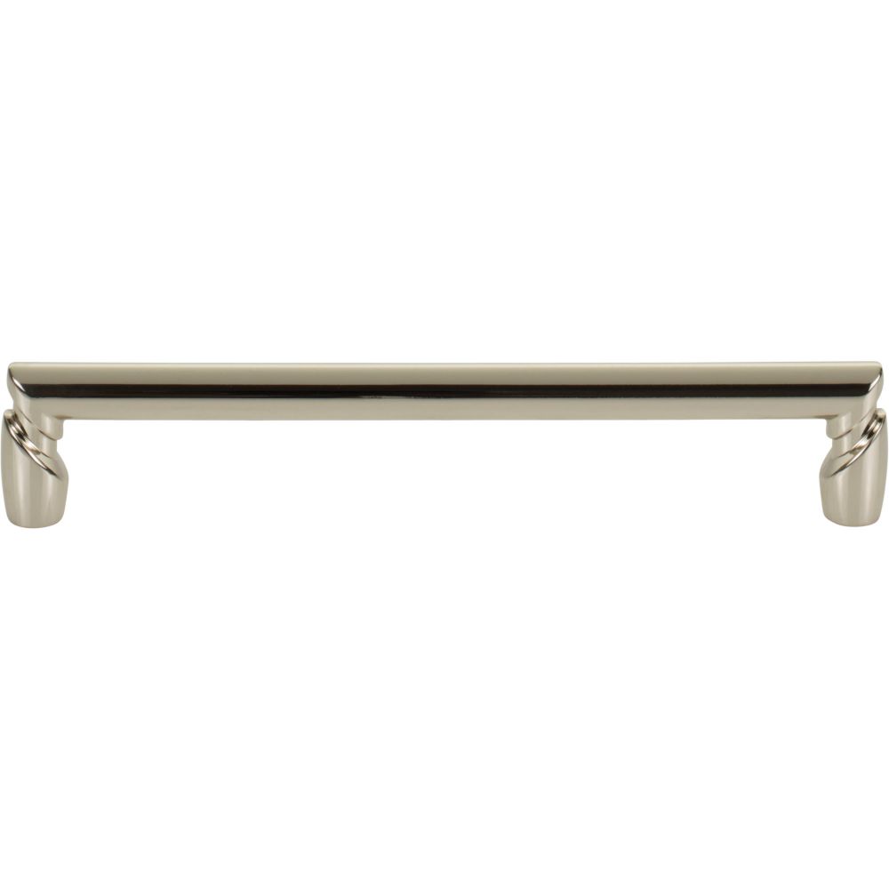 Top Knobs TK3134PN Florham Pull 6 5/16" Center to Center in Polished Nickel