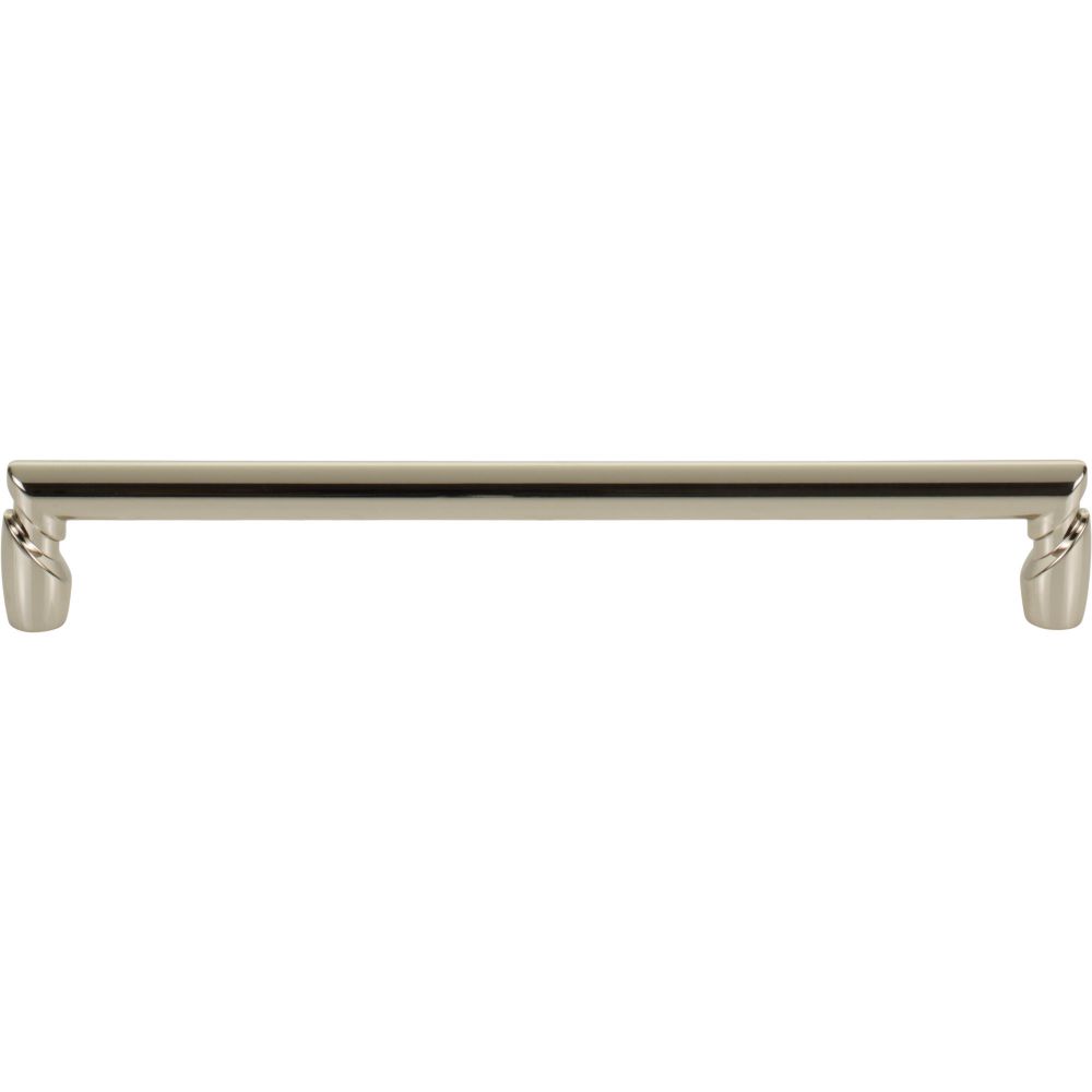Top Knobs TK3135PN Florham Pull 7 9/16" Center to Center in Polished Nickel