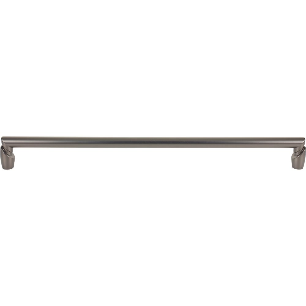 Top Knobs TK3139AG Florham Appliance Pull 18" Center to Center in Ash Gray