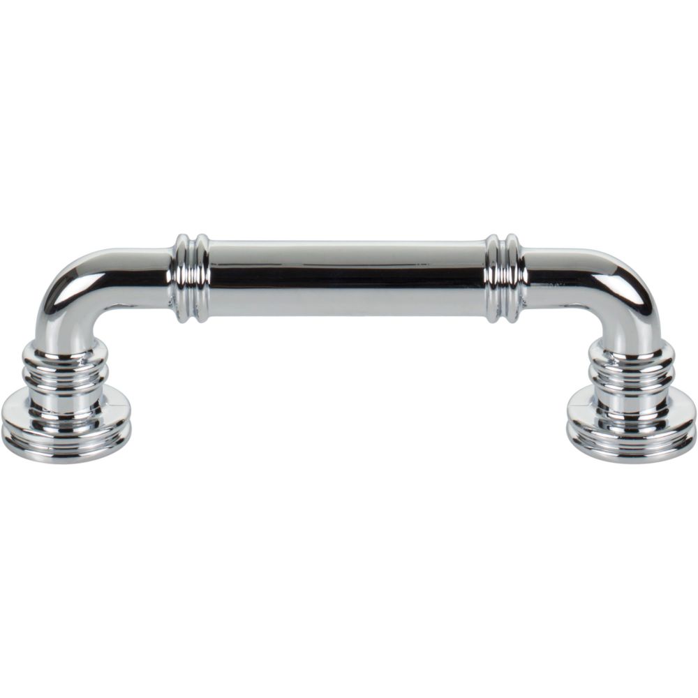 Top Knobs TK3141PC Cranford Pull 3 3/4" Center to Center in Polished Chrome