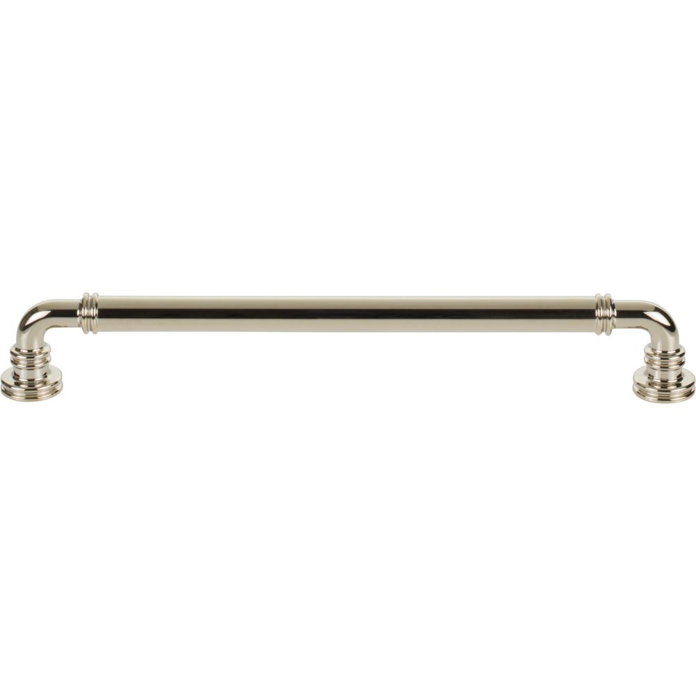 Top Knobs TK3145PN Cranford Pull 8 13/16" Center to Center in Polished Nickel