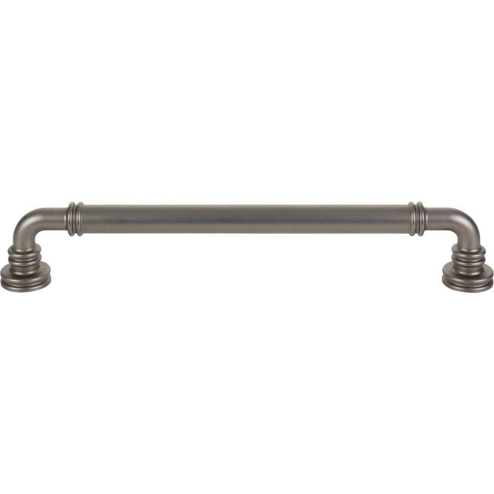 Top Knobs TK3147AG Cranford Appliance Pull 12" Center to Center in Ash Gray