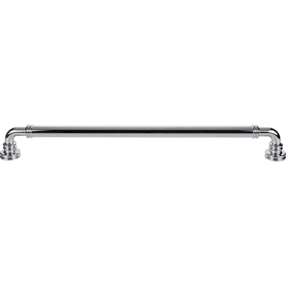Top Knobs TK3148PC Cranford Appliance Pull 18" Center to Center in Polished Chrome