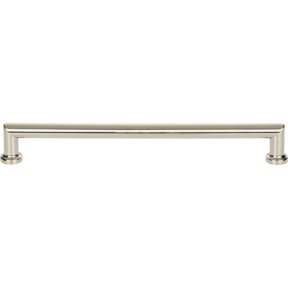 Top Knobs TK3155PN Morris Pull 8 13/16" Center to Center in Polished Nickel