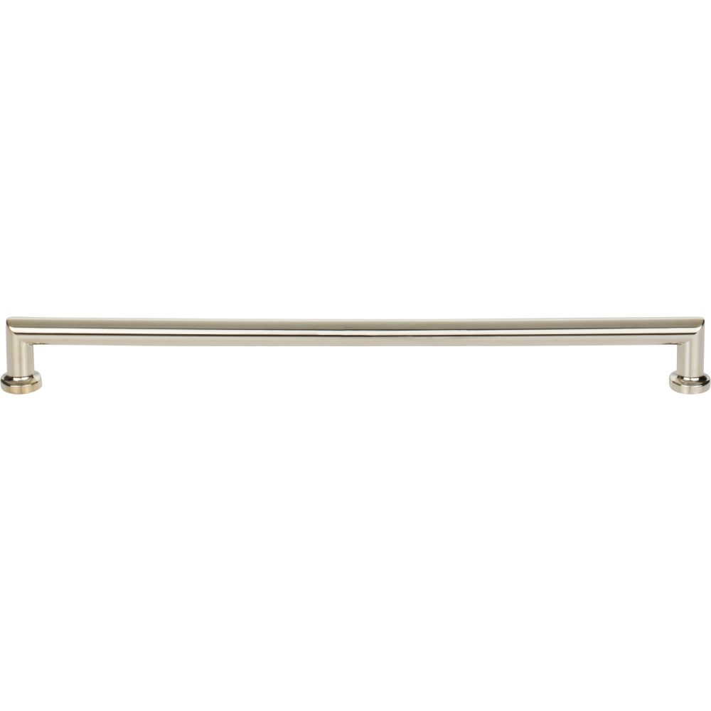 Top Knobs TK3156PN Morris Pull 12" Center to Center in Polished Nickel