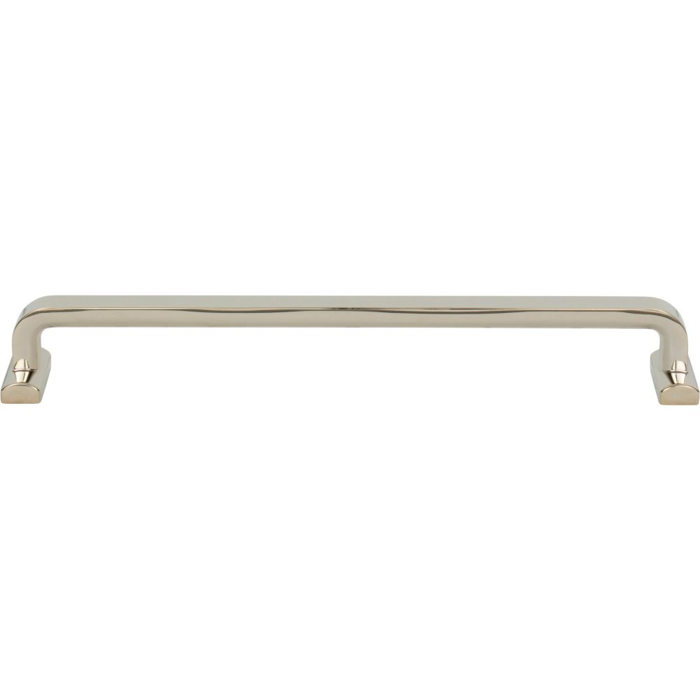 Top Knobs TK3166PN Harrison Pull 8 13/16" Center to Center in Polished Nickel