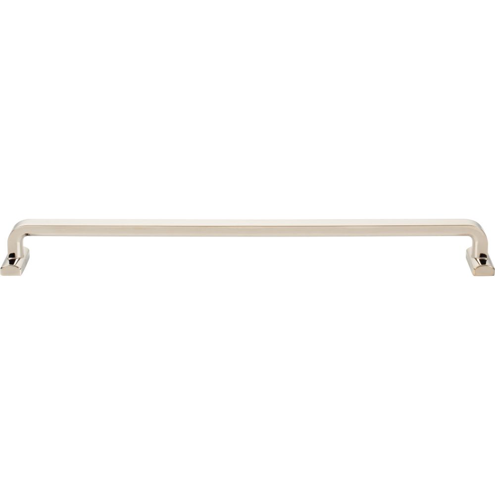 Top Knobs TK3167PN Harrison Pull 12" Center to Center in Polished Nickel