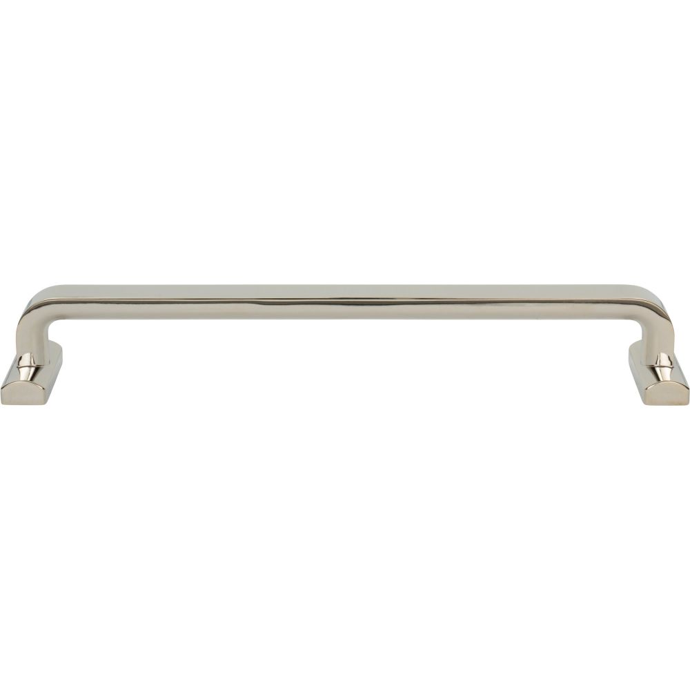 Top Knobs TK3168PN Harrison Appliance Pull 12" Center to Center in Polished Nickel