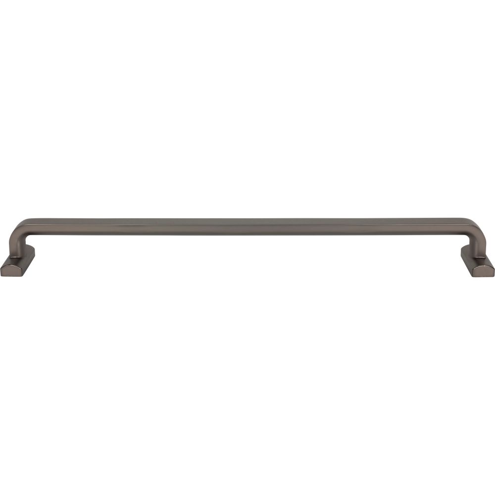 Top Knobs TK3169AG Harrison Appliance Pull 18" Center to Center in Ash Gray