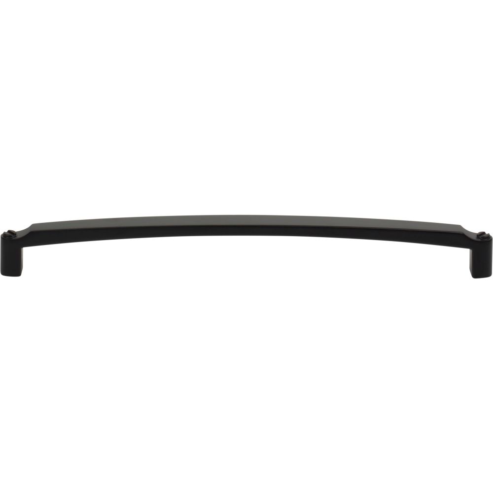 Top Knobs TK3175BLK Haddonfield Pull 8 13/16" Center to Center in Flat Black