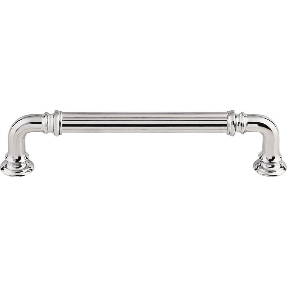 Top Knobs TK323PC Reeded Pull 5" (c-c) - Polished Chrome