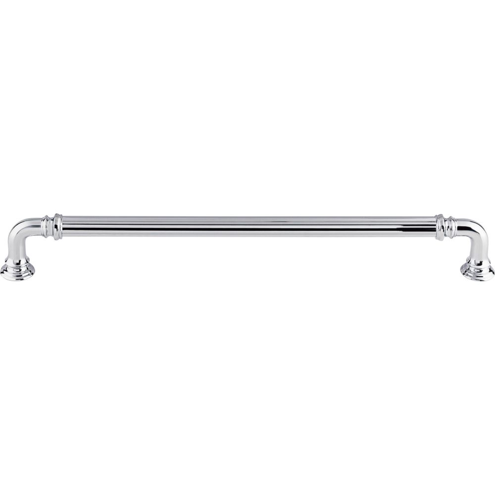 Top Knobs TK325PC Reeded Pull 9" (c-c) - Polished Chrome