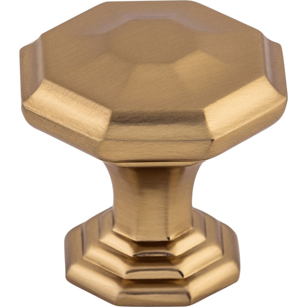 Top Knobs TK340HB Chalet Knob 1 1/8 Inch - Honey Bronze