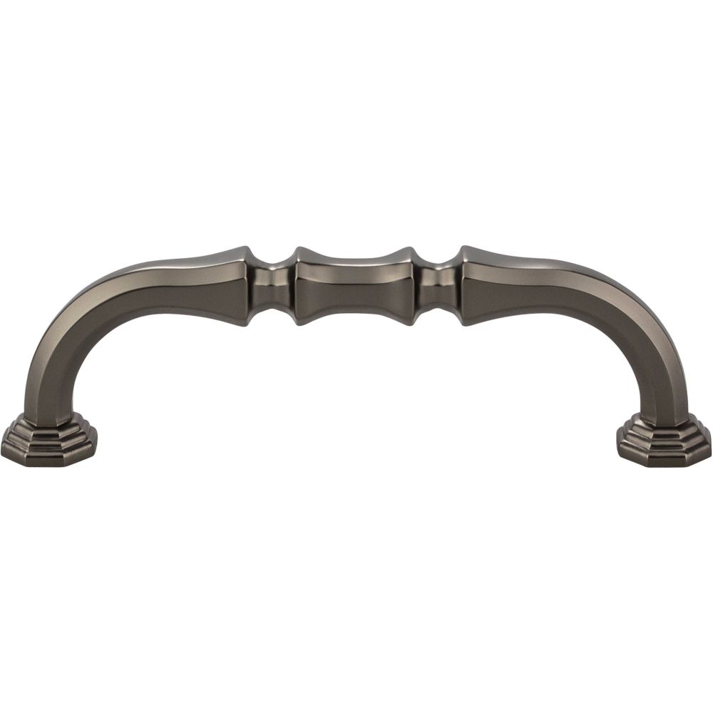 Top Knobs TK341AG Chalet Pull 3 3/4 Inch (c-c) - Ash Gray