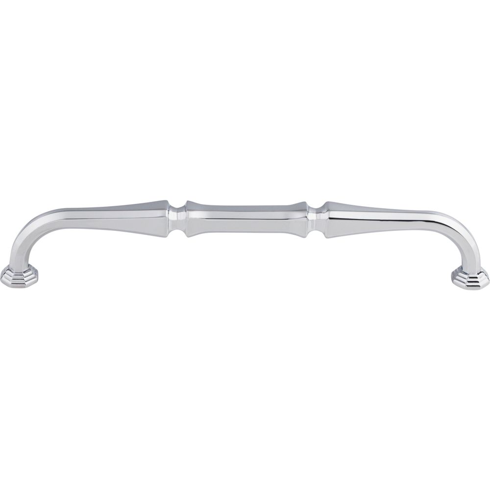 Top Knobs TK343PC Chalet Pull 7" (c-c) - Polished Chrome