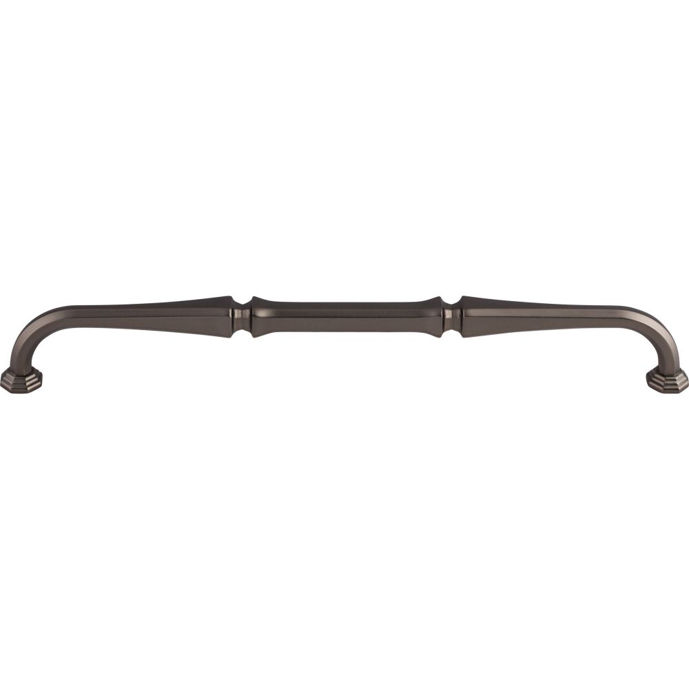 Top Knobs TK344AG Chalet Pull 9 Inch (c-c) - Ash Gray