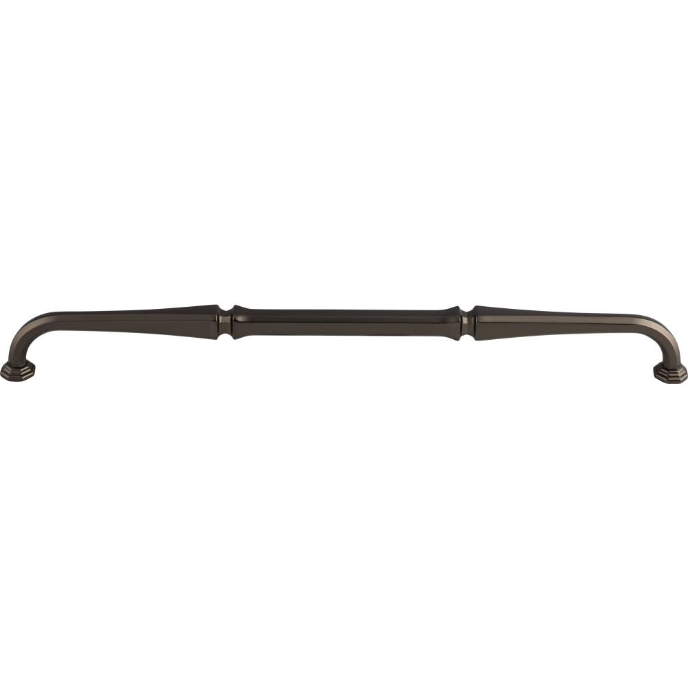 Top Knobs TK345AG Chalet Pull 12 Inch (c-c) - Ash Gray