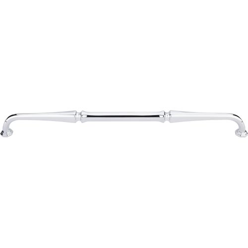 Top Knobs TK345PC Chalet Pull 12" (c-c) - Polished Chrome