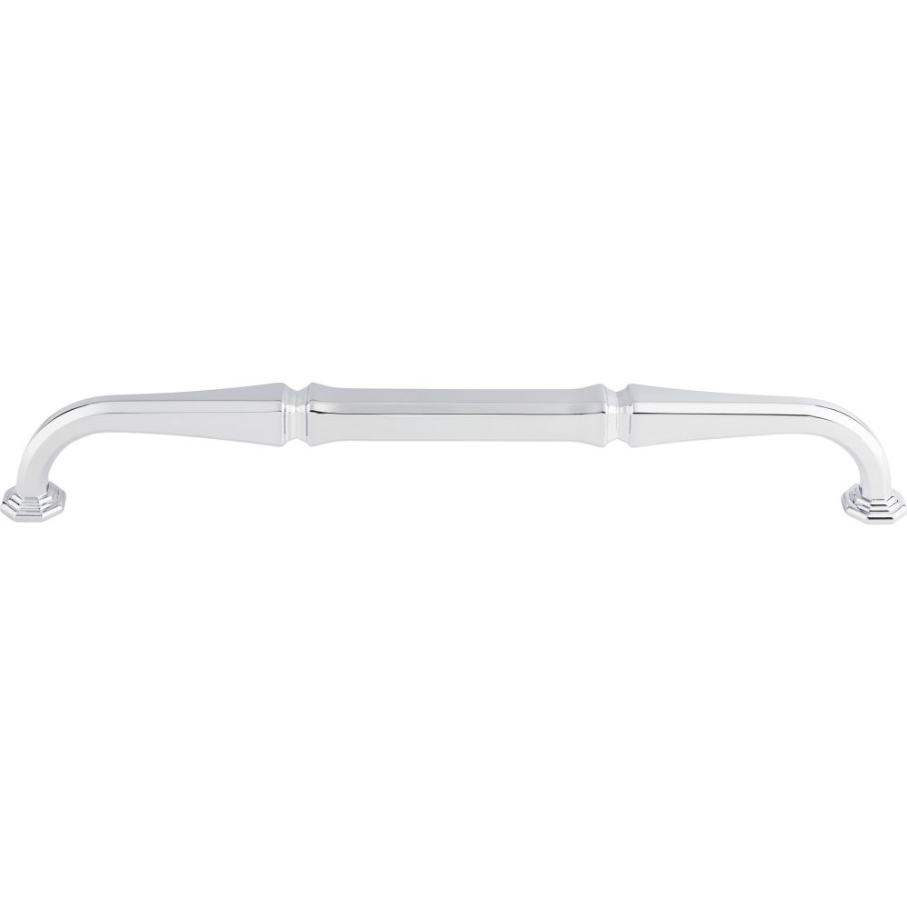 Top Knobs TK346PC Chalet Appliance Pull 12" (c-c) - Polished Chrome
