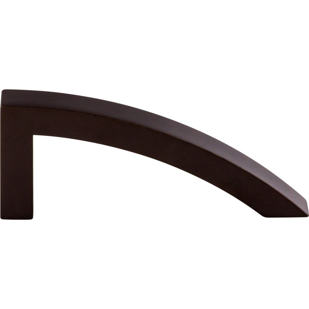 Top Knobs TK35ORB Sloped Pull 3 7/8" (c-c) - Oil Rubbed Bronze