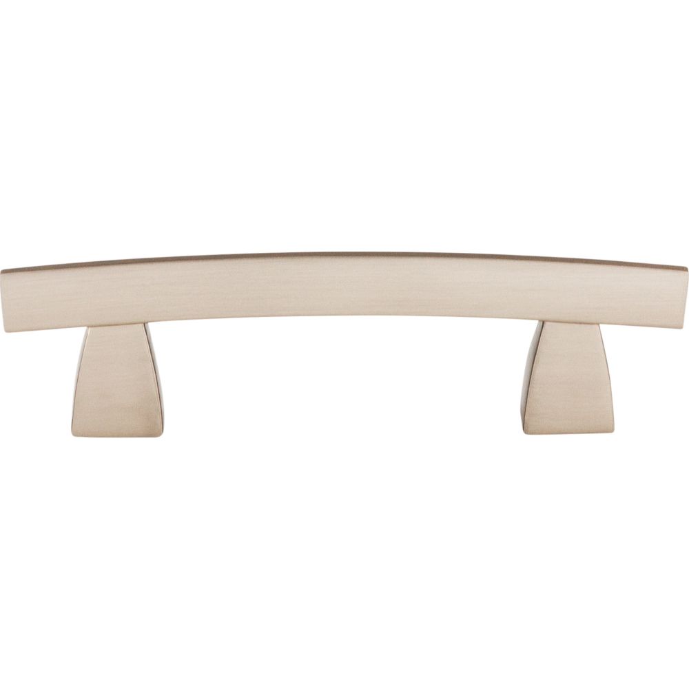 Top Knobs TK3BSN Arched Pull 3" (c-c) - Brushed Satin Nickel
