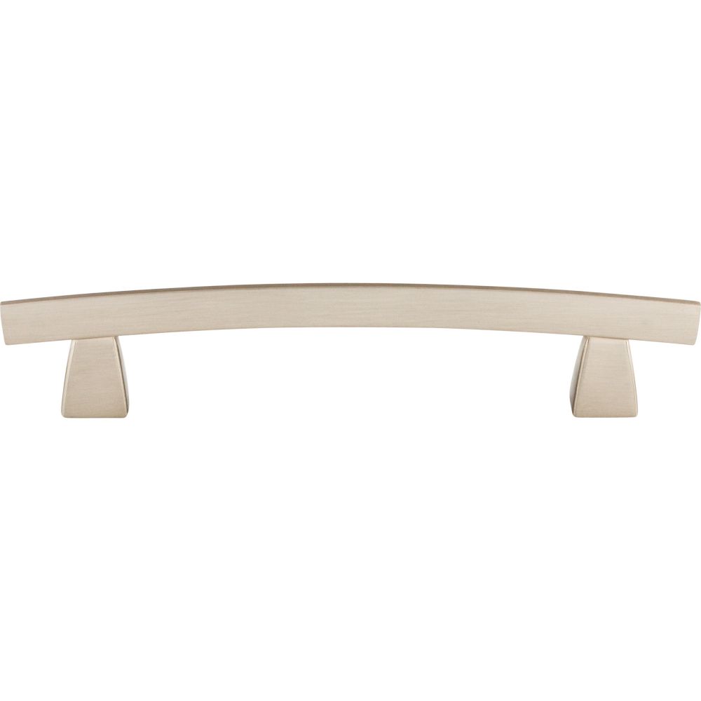 Top Knobs TK4BSN Arched Pull 5" (c-c) - Brushed Satin Nickel