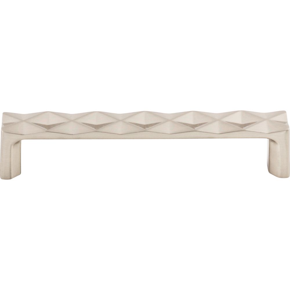 Top Knobs TK562BSN Quilted Pull 5 1/16" (c-c) - Brushed Satin Nickel